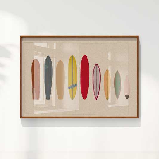 Quadro Pranchas de Surf