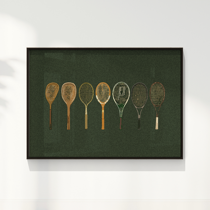 Quadro Raquetes de Tênis II