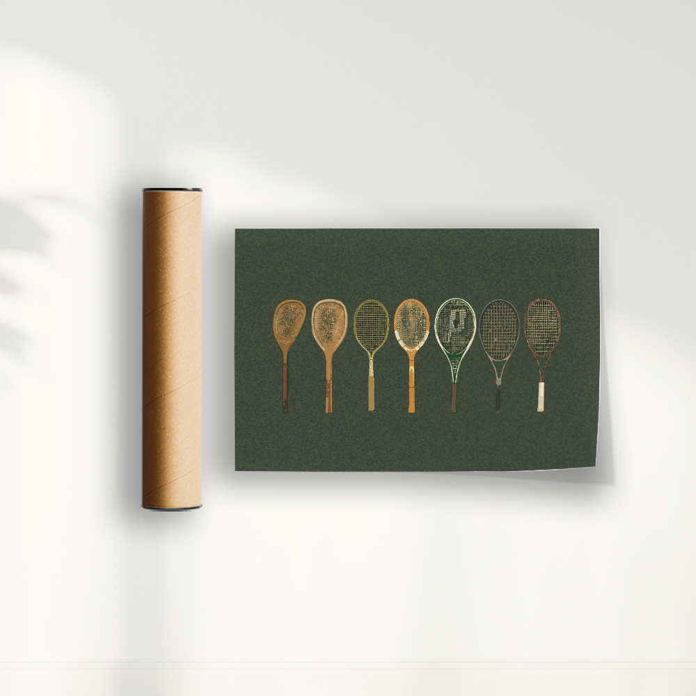 Quadro Raquetes de Tênis II