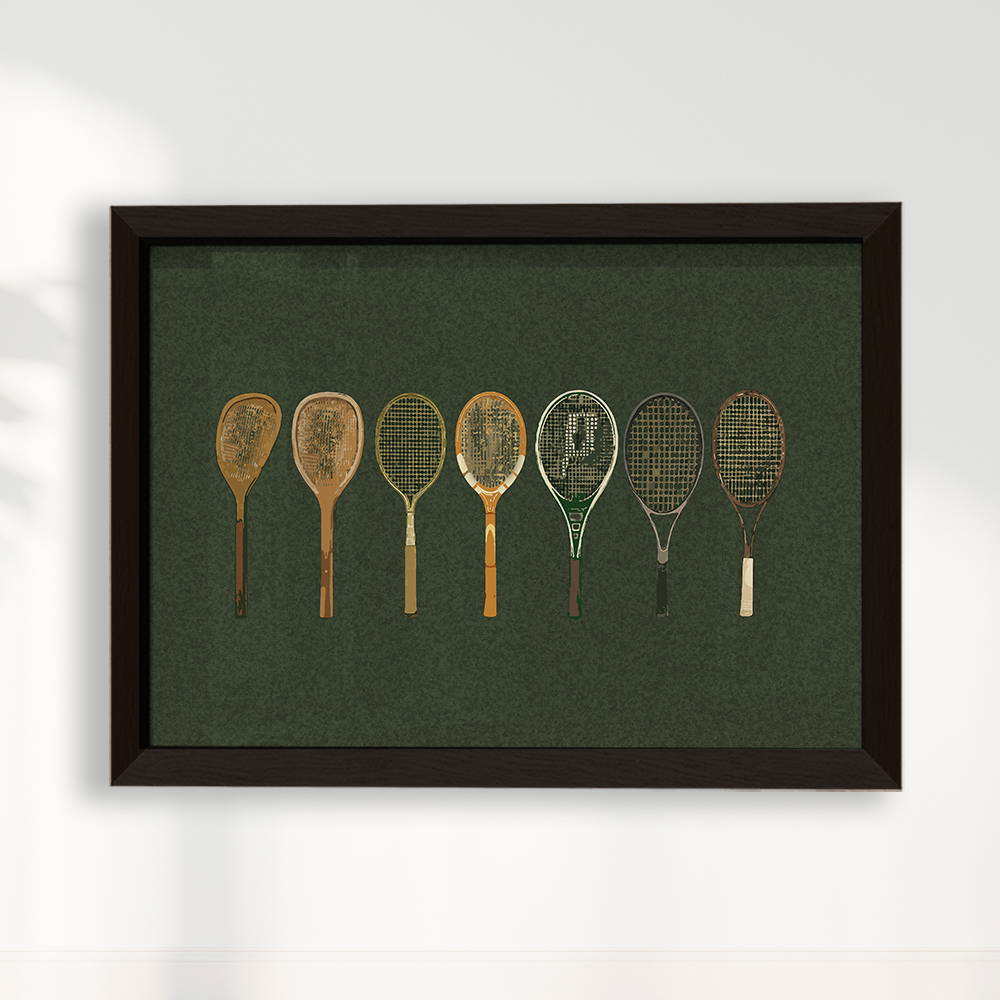 Quadro Raquetes de Tênis II