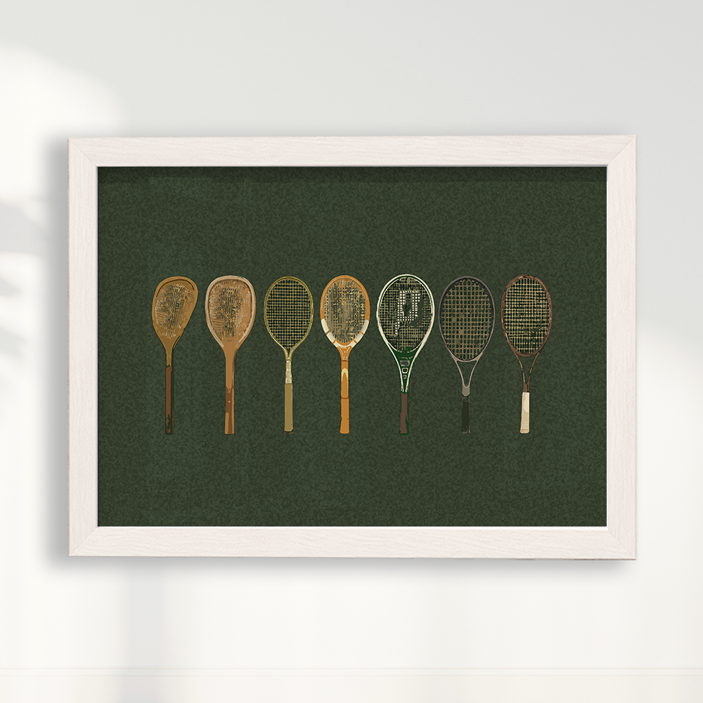 Quadro Raquetes de Tênis II