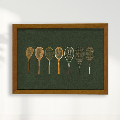 Quadro Raquetes de Tênis II