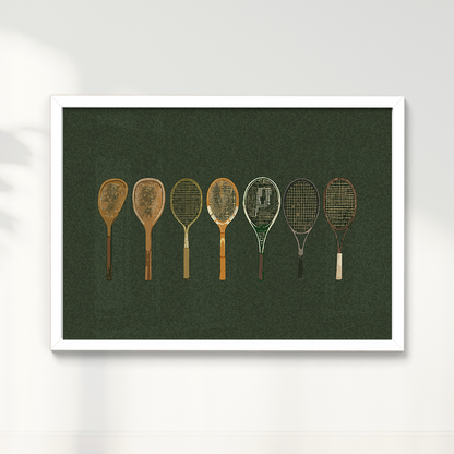 Quadro Raquetes de Tênis II