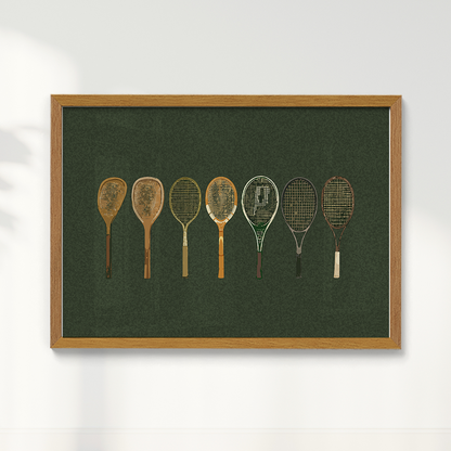 Quadro Raquetes de Tênis II