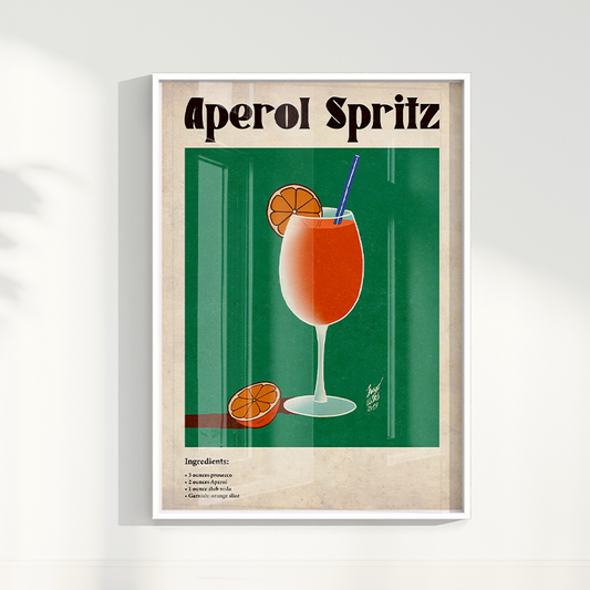 Quadro Aperol Spritz por Thiago Villas Boas