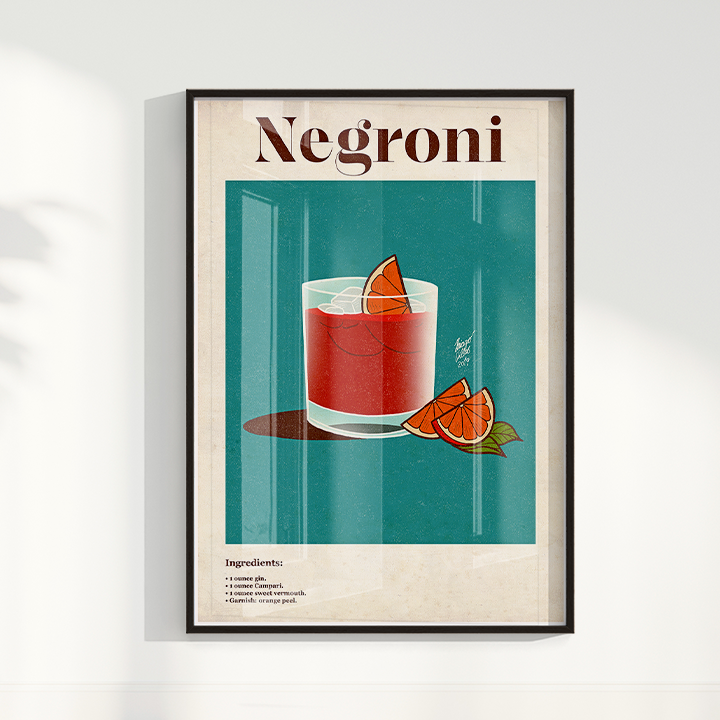 Negroni por Thiago Villas Boas