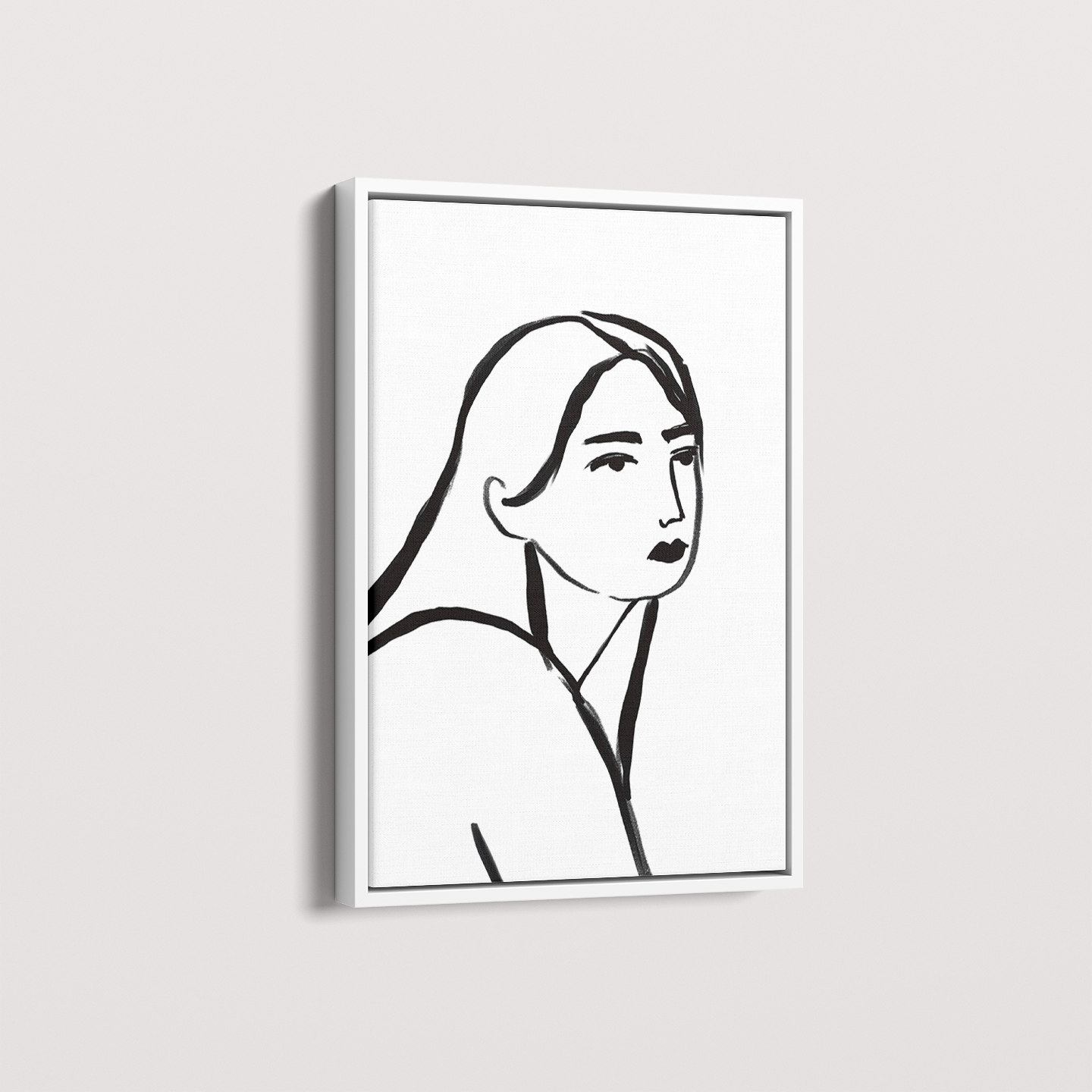 Quadro Retrato por Bruna Miyuki