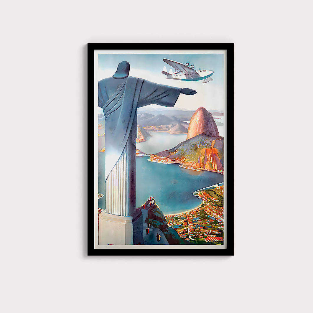 Quadro Rio de Janeiro vintage