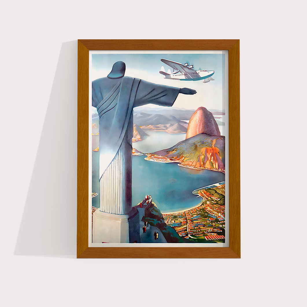 Quadro Rio de Janeiro vintage