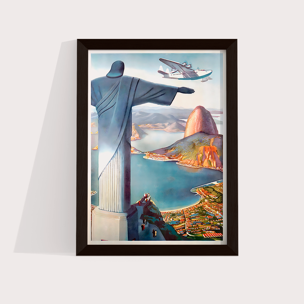 Quadro Rio de Janeiro vintage