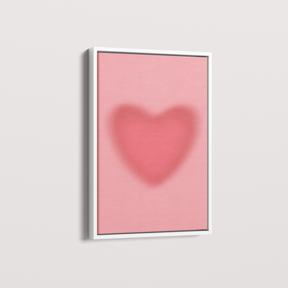 Quadro Coração Gradiente por Bruna Miyuki