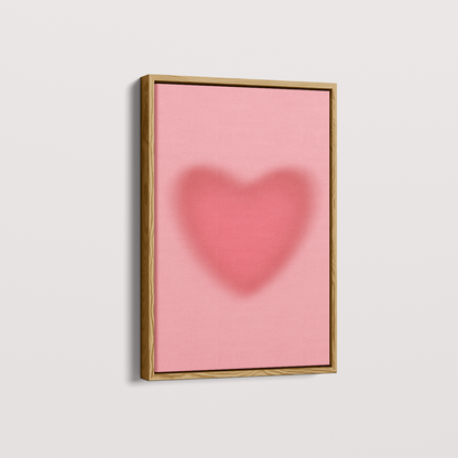 Quadro Coração Gradiente por Bruna Miyuki