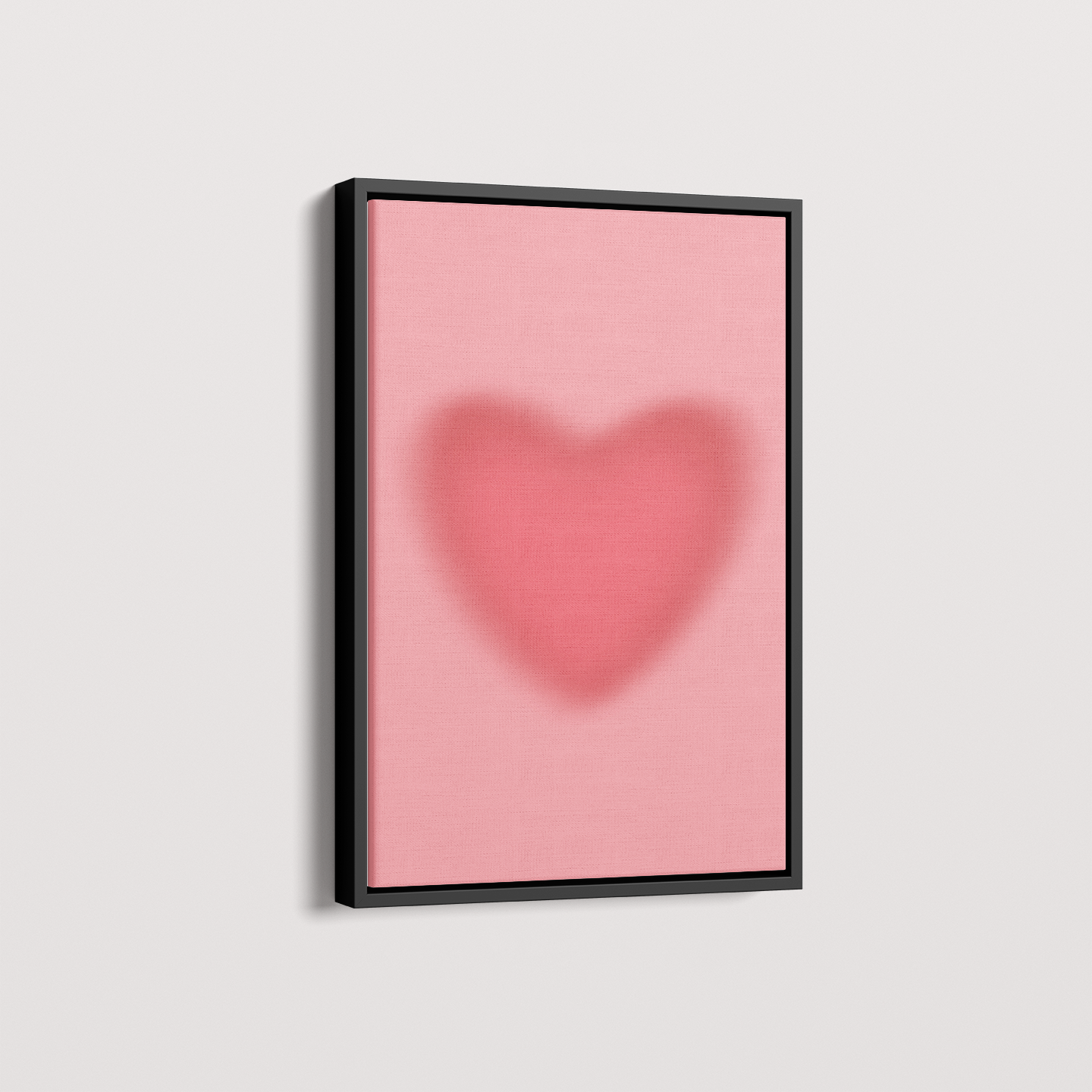 Quadro Coração Gradiente por Bruna Miyuki