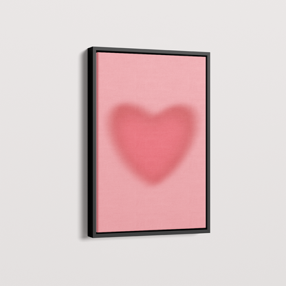 Quadro Coração Gradiente por Bruna Miyuki