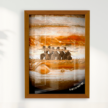 Quadro Signos - Sagitta Feelings por Joana Petribú