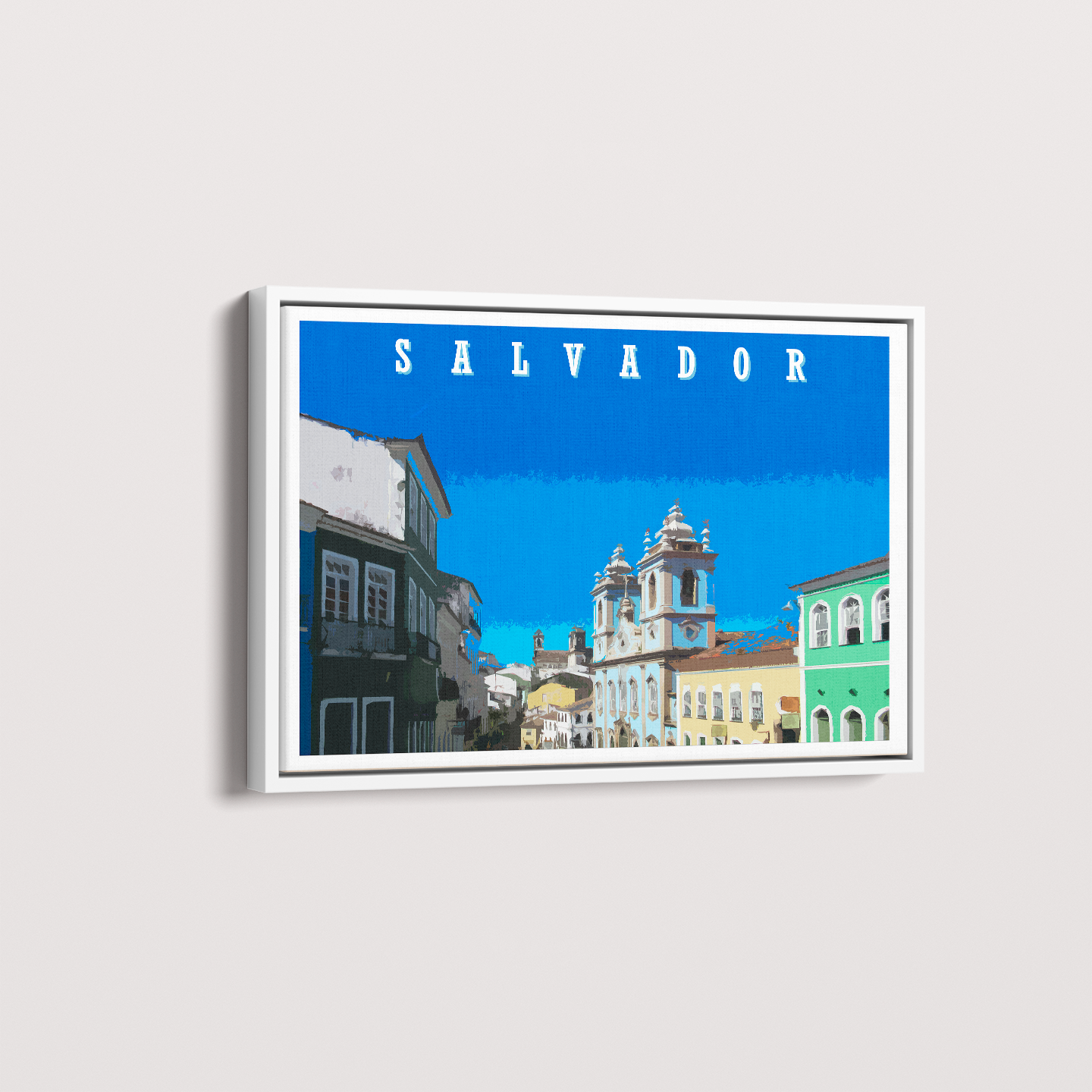 Quadro Salvador por Angus Waddacor-McConill