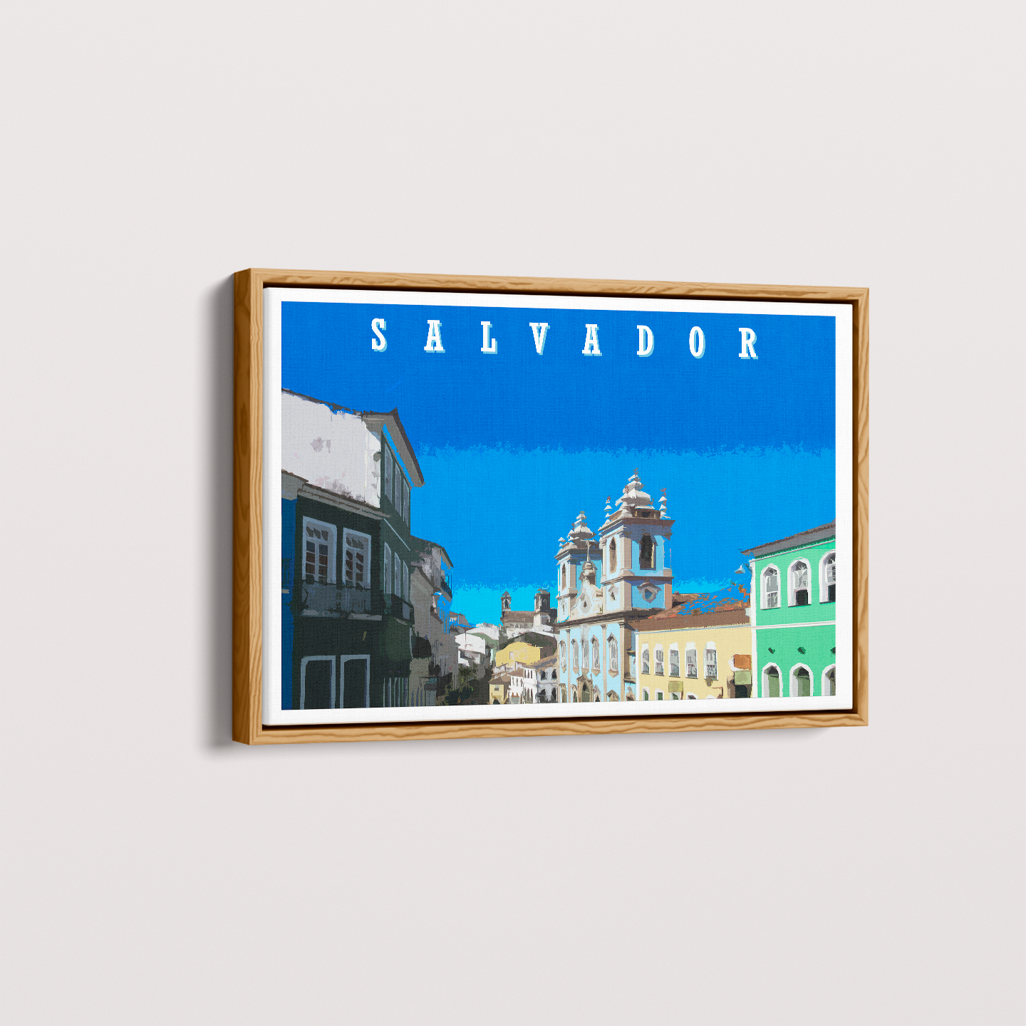 Quadro Salvador por Angus Waddacor-McConill