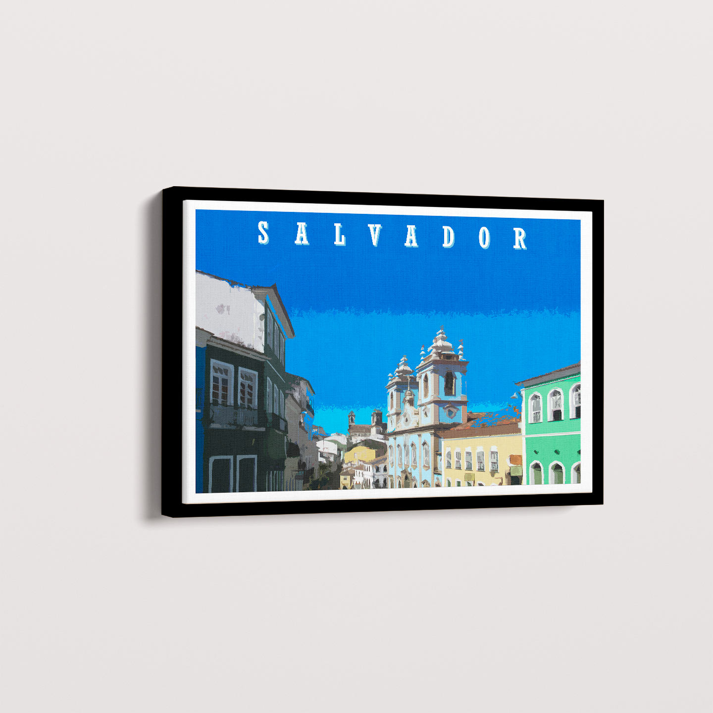 Quadro Salvador por Angus Waddacor-McConill