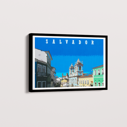Quadro Salvador por Angus Waddacor-McConill