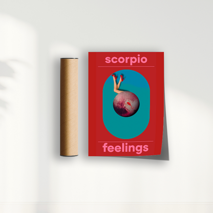 Quadro Signos - Scorpio por Joana Petribú