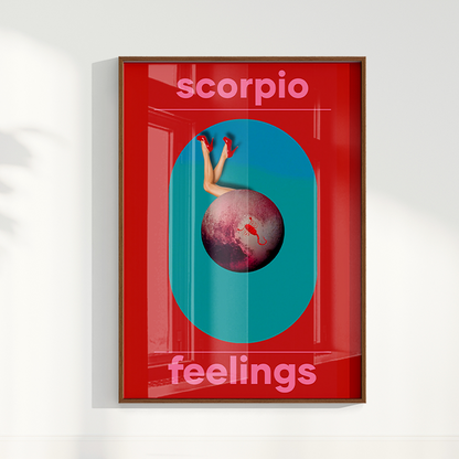 Quadro Signos - Scorpio por Joana Petribú