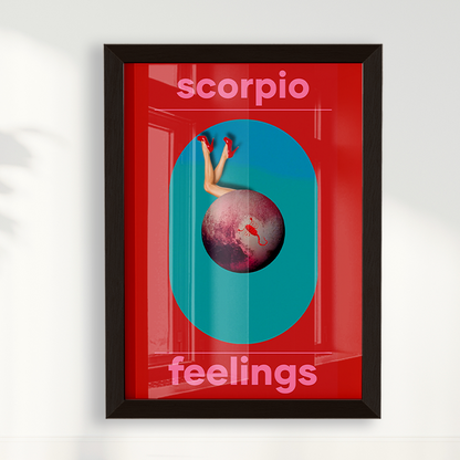 Quadro Signos - Scorpio por Joana Petribú