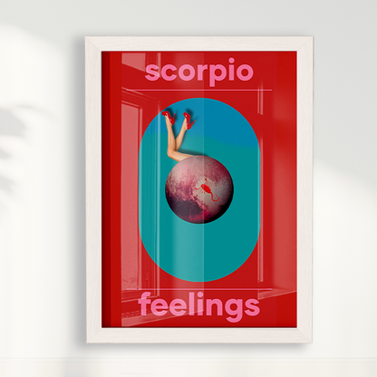 Quadro Signos - Scorpio por Joana Petribú