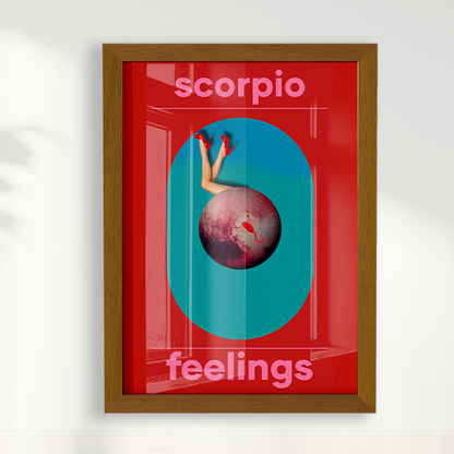 Quadro Signos - Scorpio por Joana Petribú