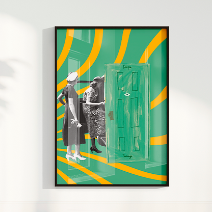 Quadro Signos - Scorpio Feelings por Joana Petribú