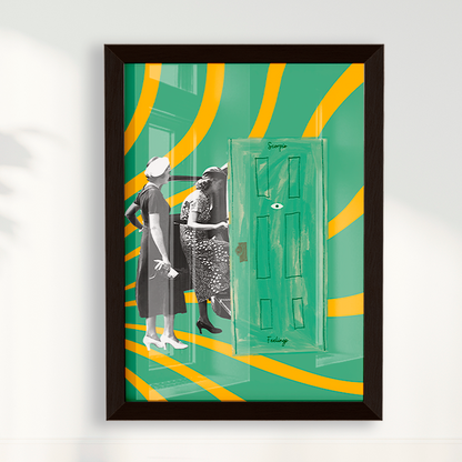 Quadro Signos - Scorpio Feelings por Joana Petribú