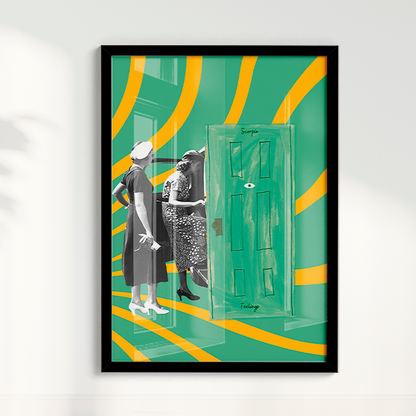 Quadro Signos - Scorpio Feelings por Joana Petribú