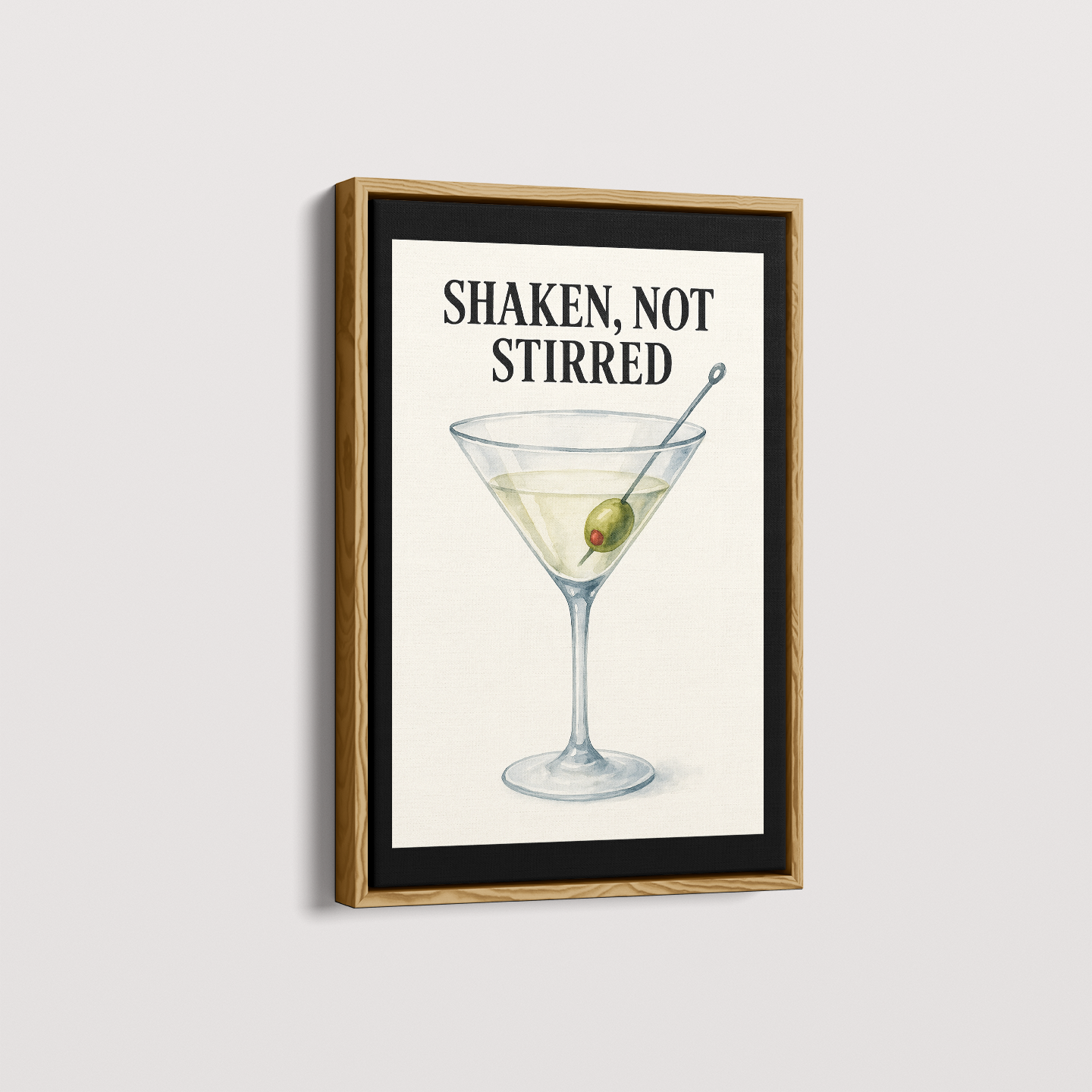 Quadro Shaken - Martini
