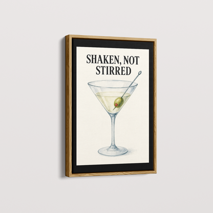 Quadro Shaken - Martini