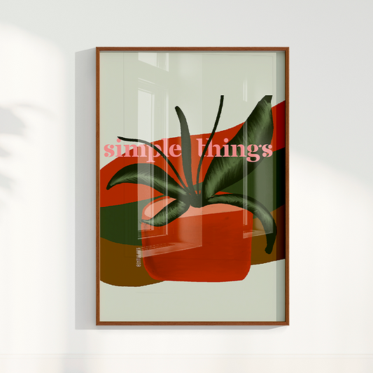 Quadro Simple things por Intui.Art