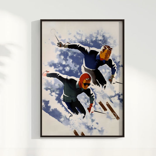 Quadro Vintage Ski