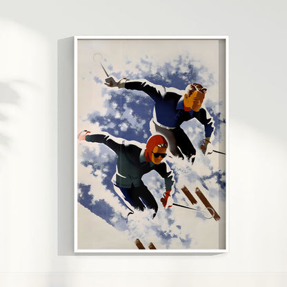 Quadro Vintage Ski