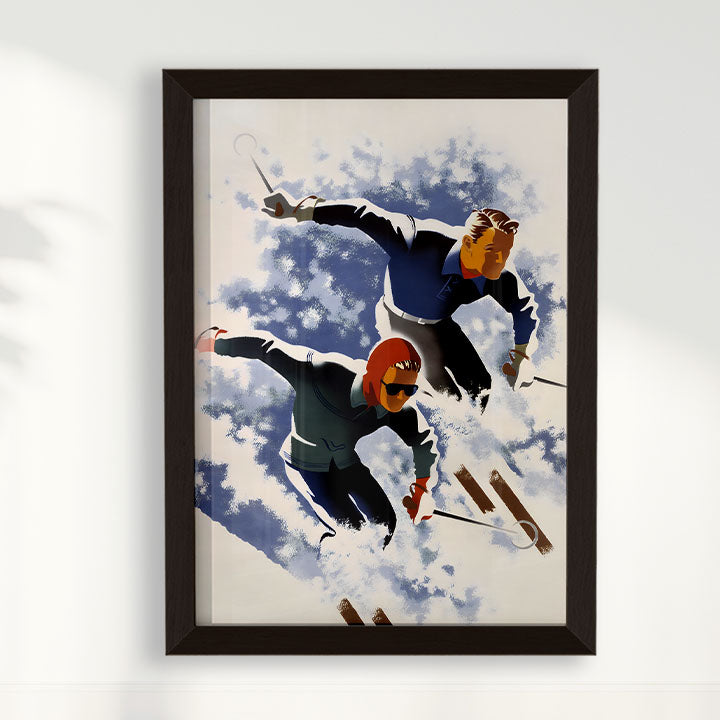 Quadro Vintage Ski