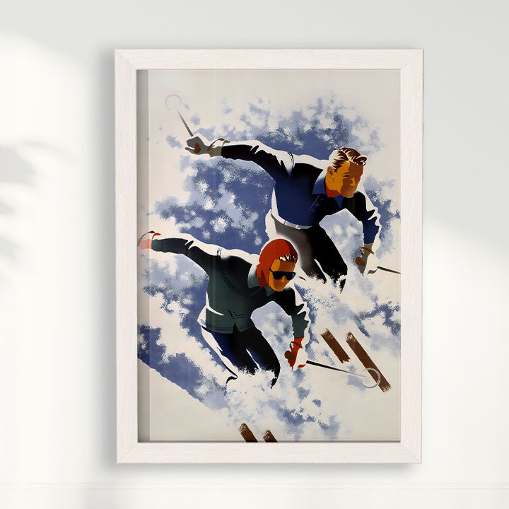 Quadro Vintage Ski