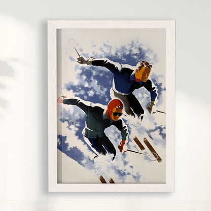 Quadro Vintage Ski