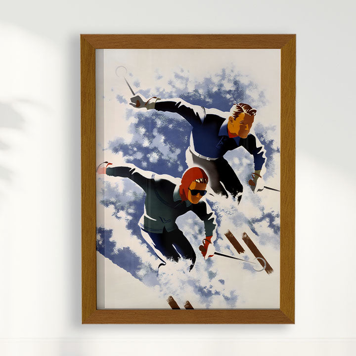 Quadro Vintage Ski