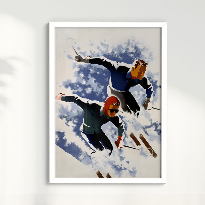 Quadro Vintage Ski