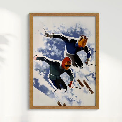 Quadro Vintage Ski