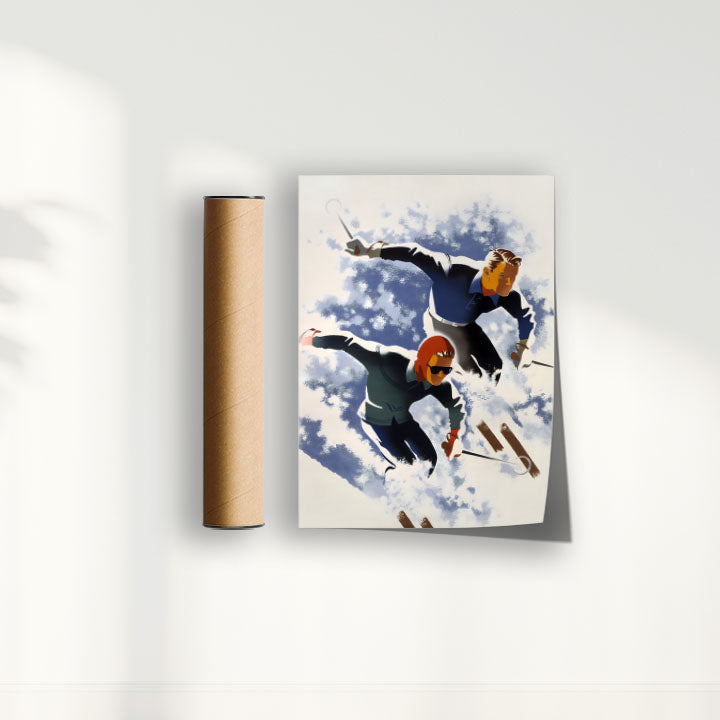 Quadro Vintage Ski
