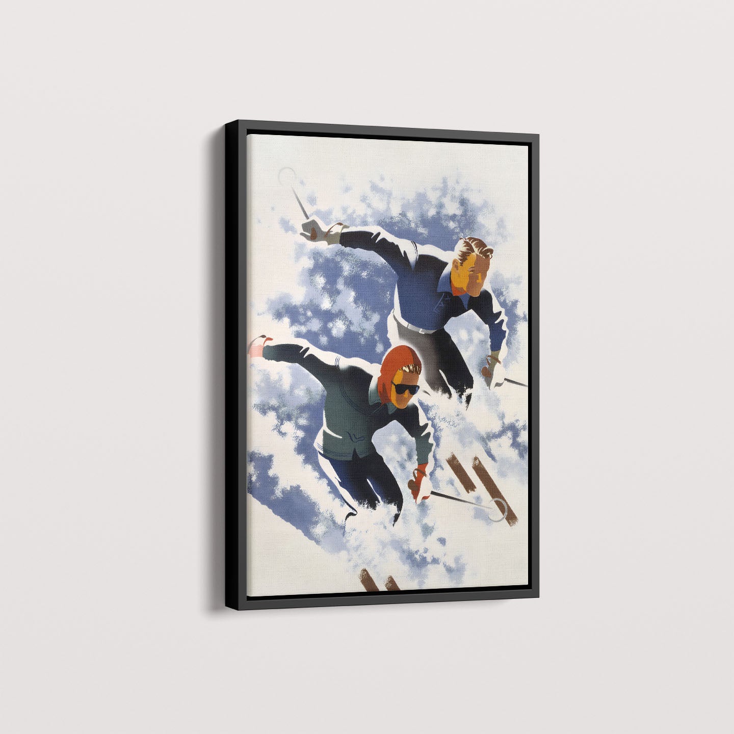 Quadro Vintage Ski