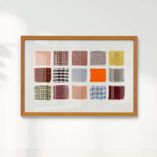Quadro Tecidos Vintage