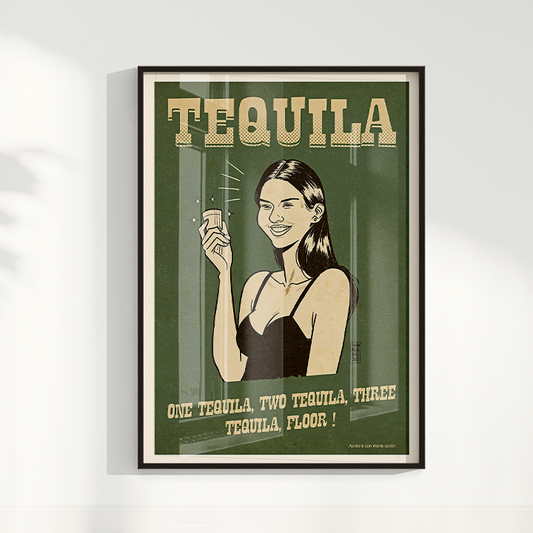 Quadro Tequila por Thiago Villas Boas