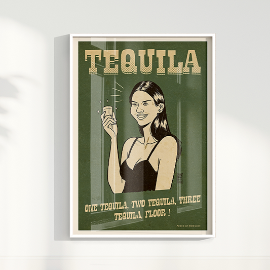 Quadro Tequila por Thiago Villas Boas