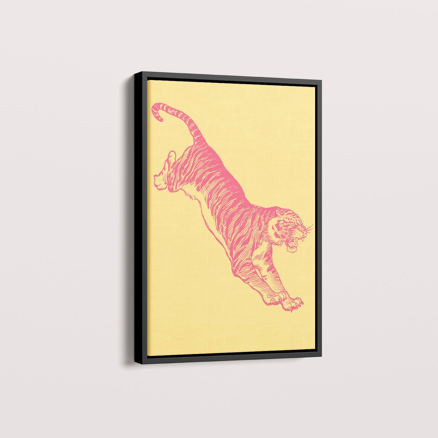 Quadro Tiger Yellow