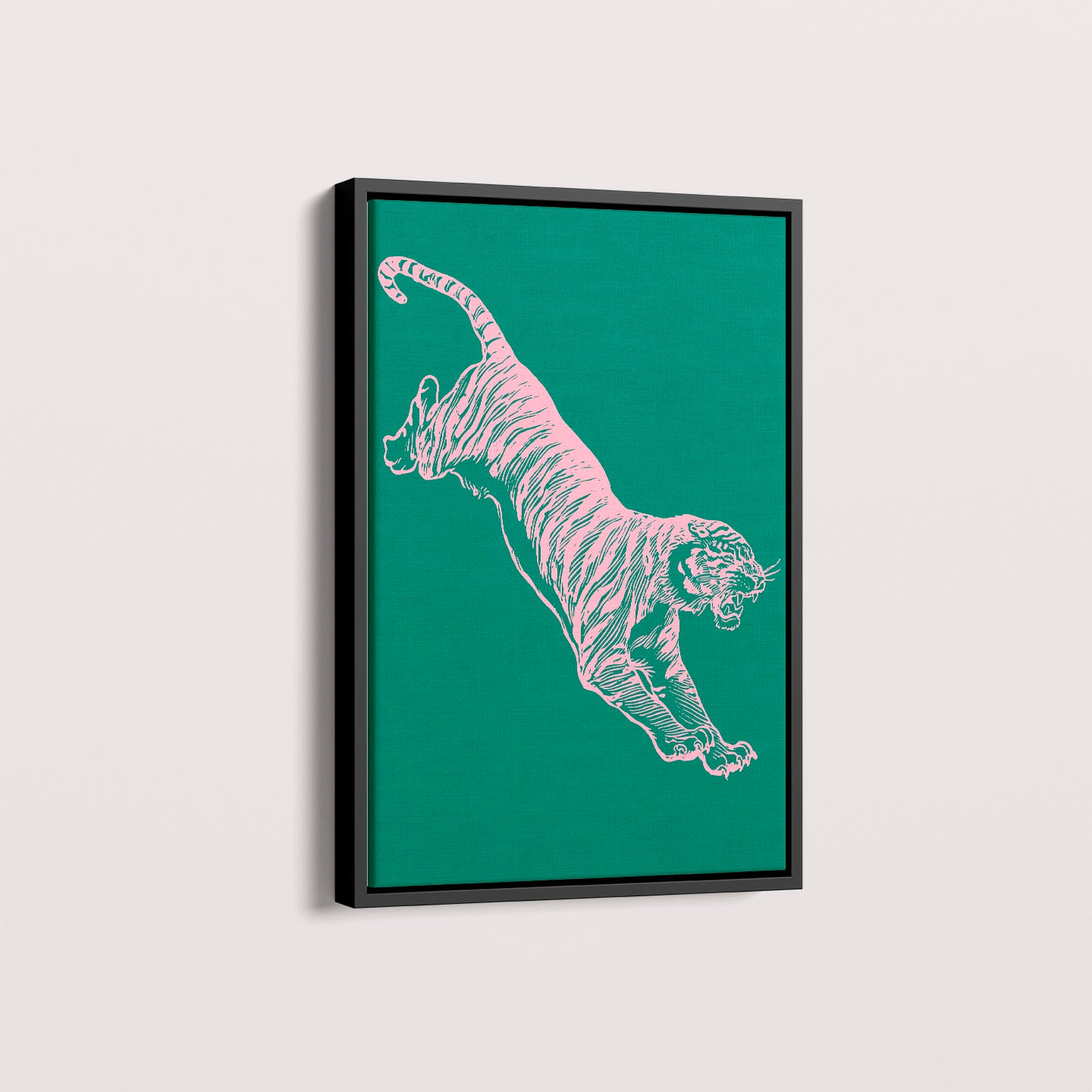 Quadro Tiger - Green