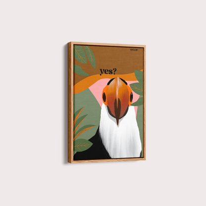 Quadro Tucano por Intui.Art